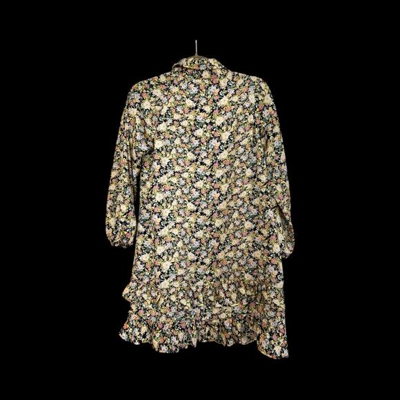 Code x Mode Floral Midi Shirtdress. Size L. - Picture 2 of 7
